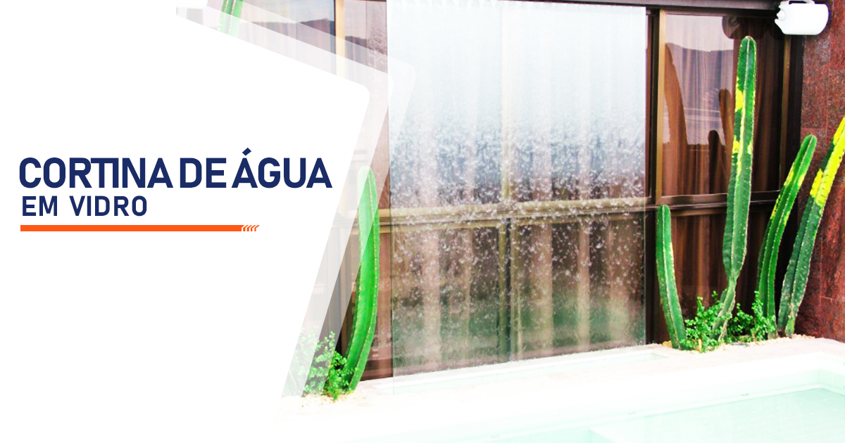 Cortina de Agua em Vidro Manaus Cidade de Deus AM