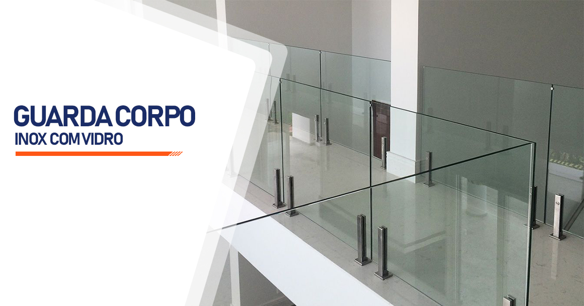 Guarda Corpo de Inox com Vidro  Manaus São Raimundo AM